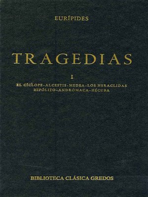 Tragedias I - ebook